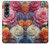 S3975 Colorful Roses Painting Case Cover Custodia per Samsung Galaxy Z Fold 4