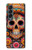 S3999 Mexican Skull Painting Case Cover Custodia per Samsung Galaxy Z Fold 4