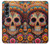S3999 Mexican Skull Painting Case Cover Custodia per Samsung Galaxy Z Fold 4