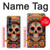S3999 Mexican Skull Painting Case Cover Custodia per Samsung Galaxy Z Fold 4