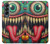 S4000 Monster Graffiti Wall Art Case Cover Custodia per Samsung Galaxy Z Fold 4