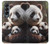 S4008 Panda Family Case Cover Custodia per Samsung Galaxy Z Fold 4