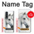 S4025 White Horse Painting Case Cover Custodia per Samsung Galaxy Z Fold 4