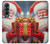 S4029 Xmas Smiling Santa Claus Gift Box Case Cover Custodia per Samsung Galaxy Z Fold 4