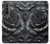 S3969 Black Rose Hard Brush Stroke Case Cover Custodia per Samsung Galaxy Z Fold 3 5G