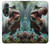 S4021 T-rex Dinosaur Jurassic Case Cover Custodia per Samsung Galaxy Z Fold 3 5G