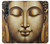 S4022 Vintage Buddha Face Golden Style Case Cover Custodia per Samsung Galaxy Z Fold 3 5G