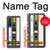 S4023 Vintage Rainbow Compact Cassette Case Cover Custodia per Samsung Galaxy Z Fold 3 5G