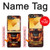 S3986 Fire Skull Case Cover Custodia per Samsung Galaxy Z Flip 6