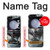 S3965 Angry Wolf Running Case Cover Custodia per Samsung Galaxy Z Flip 5