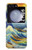 S4005 Oil Color Painting Great Waves Case Cover Custodia per Samsung Galaxy Z Flip 5