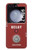 S4011 Red Guitar Analog Delay Graphic Case Cover Custodia per Samsung Galaxy Z Flip 5
