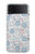 S4013 Seamless Cute Ghost Pattern Case Cover Custodia per Samsung Galaxy Z Flip 4