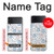 S4013 Seamless Cute Ghost Pattern Case Cover Custodia per Samsung Galaxy Z Flip 4
