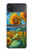 S4019 Sunflower Van Gogh Style Case Cover Custodia per Samsung Galaxy Z Flip 4