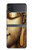 S4022 Vintage Buddha Face Golden Style Case Cover Custodia per Samsung Galaxy Z Flip 4