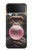 S3973 Chimpanzee Blowing Pink Bubblegum Case Cover Custodia per Samsung Galaxy Z Flip 3 5G