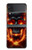 S3986 Fire Skull Case Cover Custodia per Samsung Galaxy Z Flip 3 5G