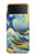 S4005 Oil Color Painting Great Waves Case Cover Custodia per Samsung Galaxy Z Flip 3 5G