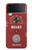 S4011 Red Guitar Analog Delay Graphic Case Cover Custodia per Samsung Galaxy Z Flip 3 5G