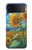 S4019 Sunflower Van Gogh Style Case Cover Custodia per Samsung Galaxy Z Flip 3 5G