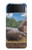 S4031 Baby Hippo Hippopotamus Family Case Cover Custodia per Samsung Galaxy Z Flip 3 5G