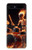 S3985 Fire Skull Drummer Case Cover Custodia per Samsung Galaxy Z Flip 5G