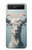 S3991 Goat Glasses Case Cover Custodia per Samsung Galaxy Z Flip 5G