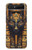 S3992 Gold Black Anubis Case Cover Custodia per Samsung Galaxy Z Flip 5G