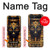 S3992 Gold Black Anubis Case Cover Custodia per Samsung Galaxy Z Flip 5G