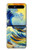 S4005 Oil Color Painting Great Waves Case Cover Custodia per Samsung Galaxy Z Flip 5G