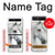 S4025 White Horse Painting Case Cover Custodia per Samsung Galaxy Z Flip 5G