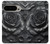 S3969 Black Rose Hard Brush Stroke Case Cover Custodia per Google Pixel 9 Pro