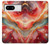 S4012 Red Marble Gold Veins Case Cover Custodia per Google Pixel 8