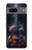 S3972 Burned Acoustic Guitar Graphic Case Cover Custodia per Google Pixel 7a