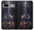 S3972 Burned Acoustic Guitar Graphic Case Cover Custodia per Google Pixel 7a