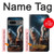 S3995 Grim Wolf Indian Girl Case Cover Custodia per Google Pixel 7a
