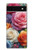 S3975 Colorful Roses Painting Case Cover Custodia per Google Pixel 6a