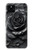S3969 Black Rose Hard Brush Stroke Case Cover Custodia per Google Pixel 5