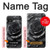 S3969 Black Rose Hard Brush Stroke Case Cover Custodia per Google Pixel 4
