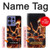 S3985 Fire Skull Drummer Case Cover Custodia per Motorola Edge 50 Pro