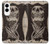 S1676 Skull Rose Case Cover Custodia per Samsung Galaxy S25 Edge