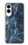 S2799 Light Blue Marble Stone Graphic Printed Case Cover Custodia per Samsung Galaxy S25 Edge