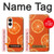 S3946 Seamless Orange Pattern Case Cover Custodia per Samsung Galaxy S25 Edge