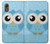 S3029 Cute Blue Owl Case Cover Custodia per Samsung Galaxy XCover7