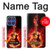 S0415 Fire Guitar Burn Case Cover Custodia per Motorola Moto G Stylus 5G (2025), Edge 60 Stylus