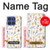 S2354 Pastel Flowers Pattern Case Cover Custodia per Motorola Moto G Stylus 5G (2025), Edge 60 Stylus