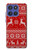 S2835 Christmas Reindeer Knitted Pattern Case Cover Custodia per Motorola Moto G Stylus 5G (2025), Edge 60 Stylus