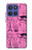 S2885 Paris Pink Case Cover Custodia per Motorola Moto G Stylus 5G (2025), Edge 60 Stylus