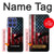 S2989 USA America Soccer Case Cover Custodia per Motorola Moto G Stylus 5G (2025), Edge 60 Stylus